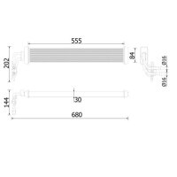 MAHLE CLC 223 000P Ölkühler, Automatikgetriebe