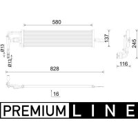 MAHLE CLC 290 000P Ölkühler, Automatikgetriebe