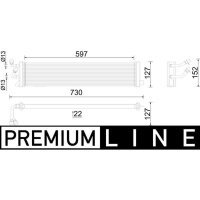 MAHLE CLC 292 000P Ölkühler, Automatikgetriebe