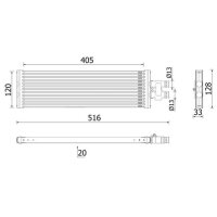 MAHLE CLC 295 000P Ölkühler, Automatikgetriebe