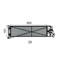 MAHLE CLC 306 000P Ölkühler, Automatikgetriebe
