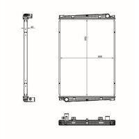 MAHLE CR 1049 000S Kühler, Motorkühlung