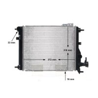MAHLE CR 1115 000S Kühler, Motorkühlung