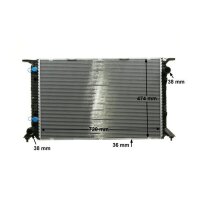 MAHLE CR 1133 000P Kühler, Motorkühlung