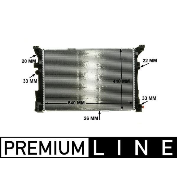MAHLE CR 2170 000P Kühler, Motorkühlung