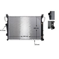 MAHLE CR 304 000S Kühler, Motorkühlung