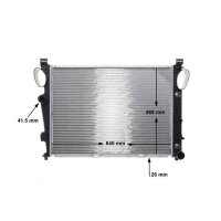 MAHLE CR 304 000S Kühler, Motorkühlung