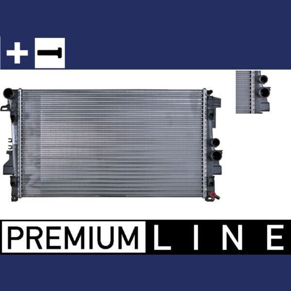 MAHLE CR 608 000P Kühler, Motorkühlung