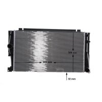 MAHLE CR 775 001S Kühler, Motorkühlung