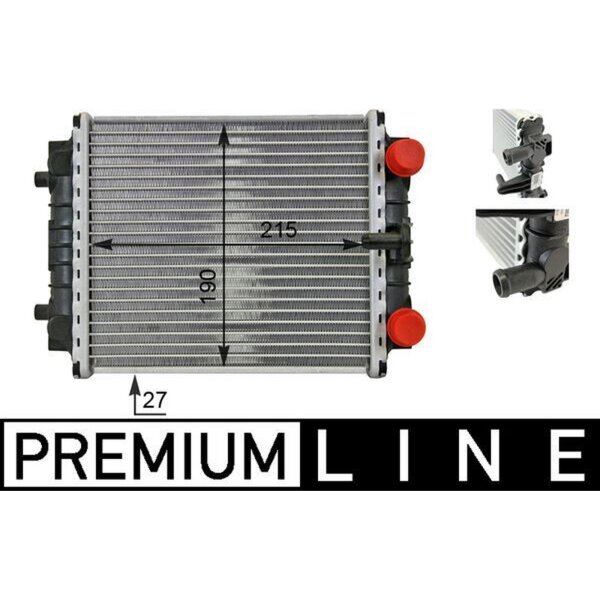 MAHLE CR 80 000P Kühler, Motorkühlung