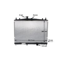 MAHLE CR 856 000S Kühler, Motorkühlung