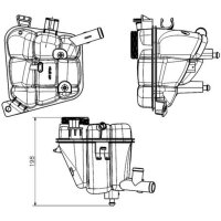 MAHLE CRT 231 000S Ausgleichsbehälter, Kühlmittel