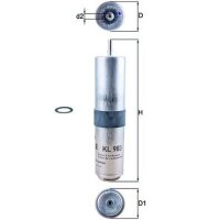 MAHLE KL 983D Kraftstofffilter