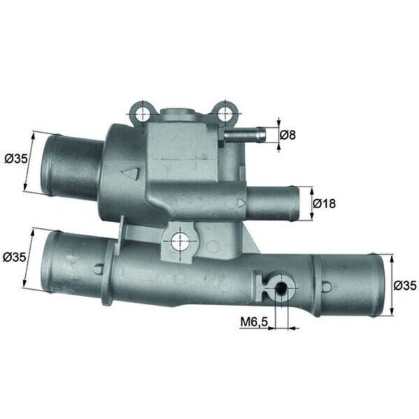 MAHLE TI 123 88 Thermostat, Kühlmittel