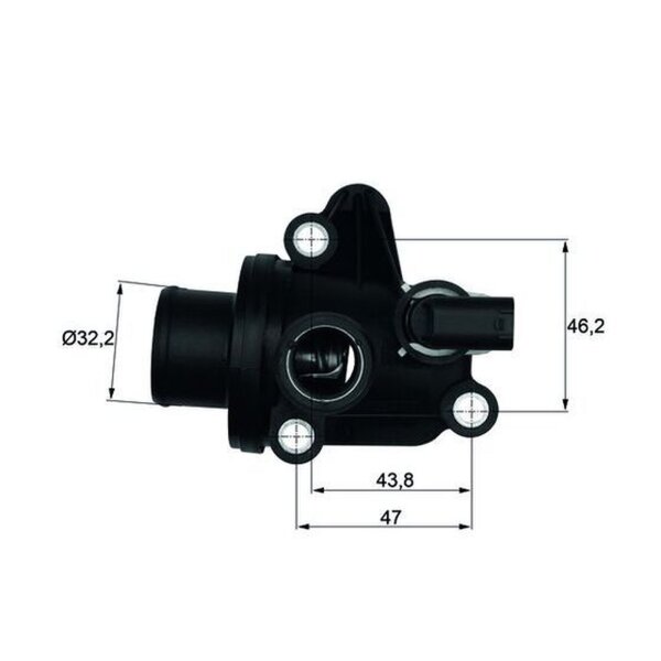 MAHLE TI 12 87 Thermostat, Kühlmittel