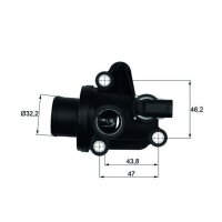 MAHLE TI 12 87 Thermostat, Kühlmittel