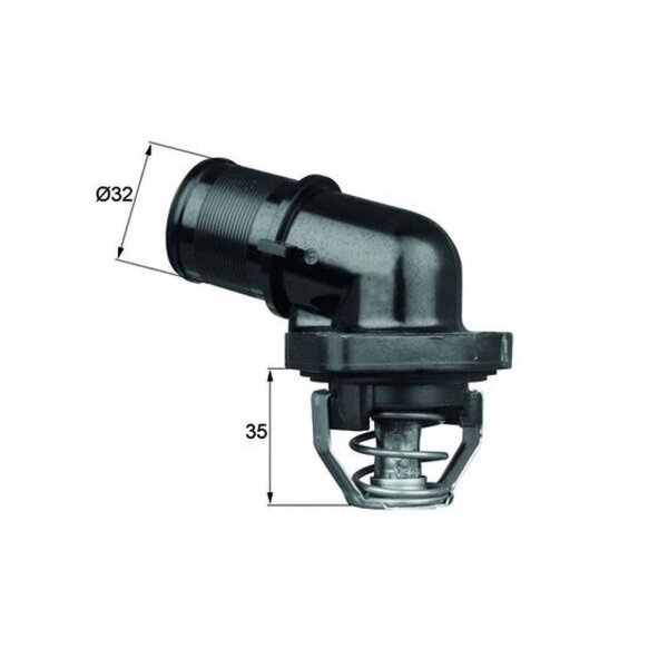 MAHLE TI 181 89 Thermostat, Kühlmittel