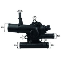 MAHLE TI 217 83 Thermostat, Kühlmittel