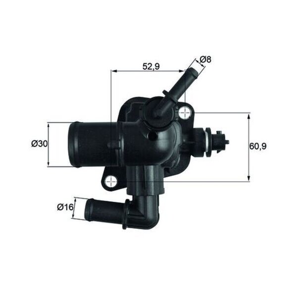 MAHLE TI 251 88D Thermostat, Kühlmittel