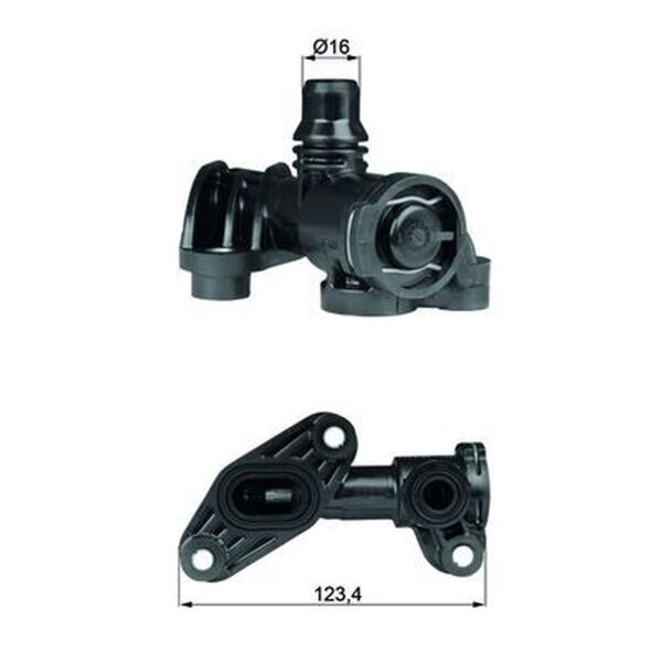 MAHLE TO 6 93 Thermostat, Ölkühlung