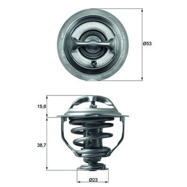 MAHLE TX 117 95D Thermostat, Kühlmittel