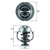 MAHLE TX 200 90D Thermostat, Kühlmittel