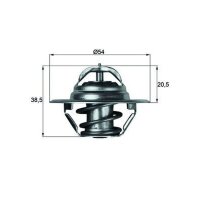 MAHLE TX 3 83D Thermostat, Kühlmittel