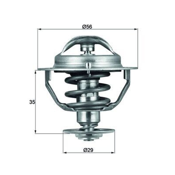 MAHLE TX 73 82D Thermostat, Kühlmittel