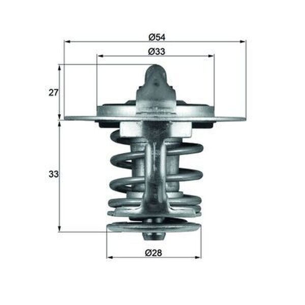 MAHLE TX 84 77 Thermostat, Kühlmittel