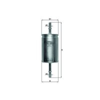 KNECHT KL 559 Kraftstofffilter