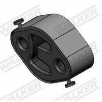 WALKER 82086 Halter, Abgasanlage