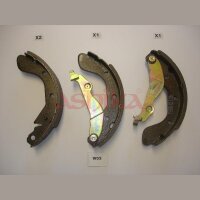 ASHIKA 55-W0-003 Bremsbackensatz