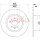 ASHIKA 61-0L-L14C Bremsscheibe