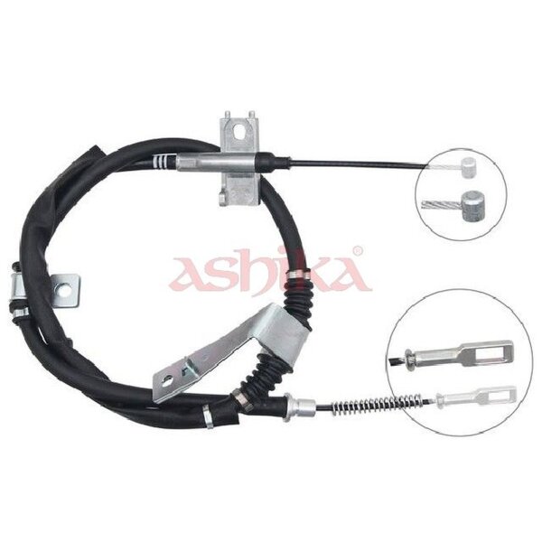 ASHIKA 131-0S-S03R Seilzug, Feststellbremse