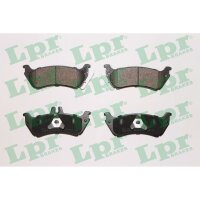 LPR 05P1000 Bremsbelagsatz, Scheibenbremse