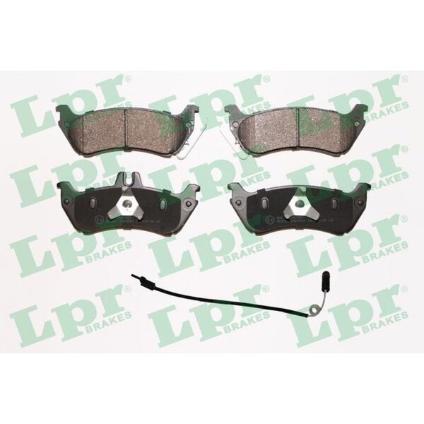 LPR 05P1000A Bremsbelagsatz, Scheibenbremse
