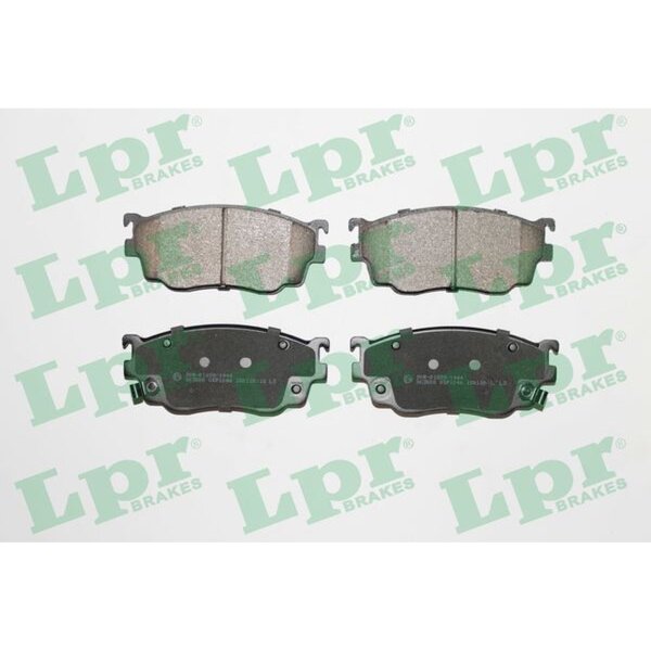 LPR 05P1046 Bremsbelagsatz, Scheibenbremse