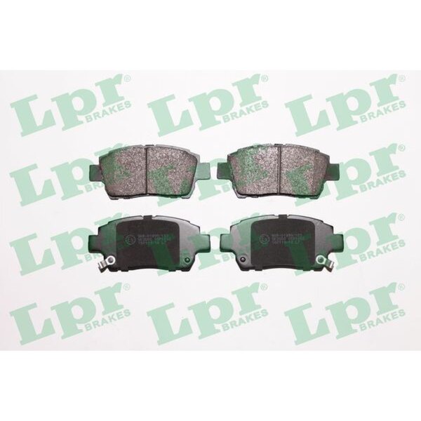 LPR 05P1062 Bremsbelagsatz, Scheibenbremse