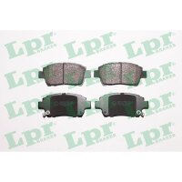 LPR 05P1062 Bremsbelagsatz, Scheibenbremse