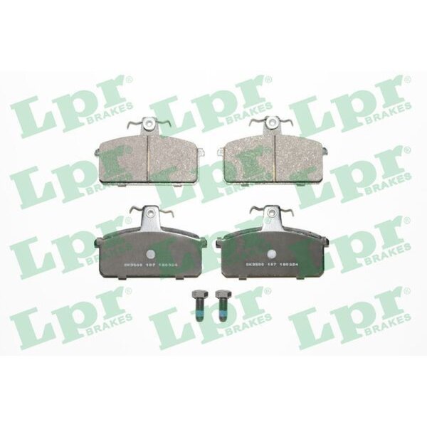 LPR 05P107 Bremsbelagsatz, Scheibenbremse