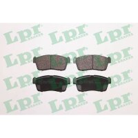 LPR 05P1110 Bremsbelagsatz, Scheibenbremse