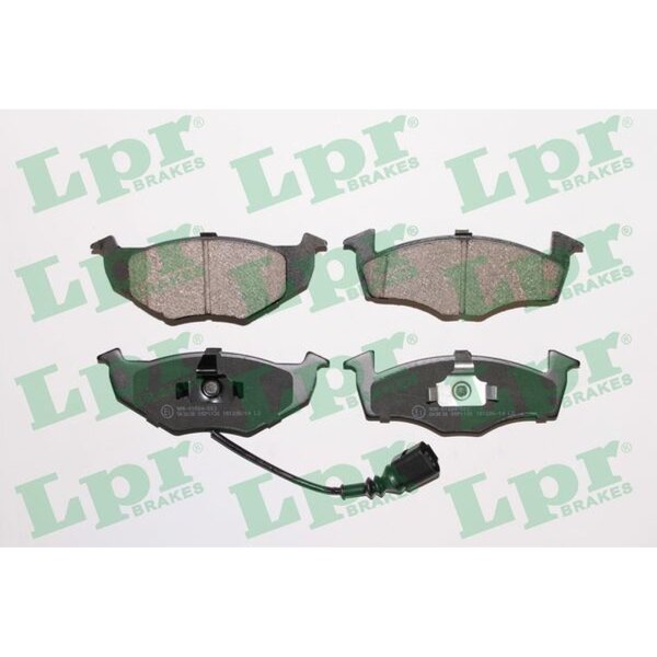 LPR 05P1120 Bremsbelagsatz, Scheibenbremse
