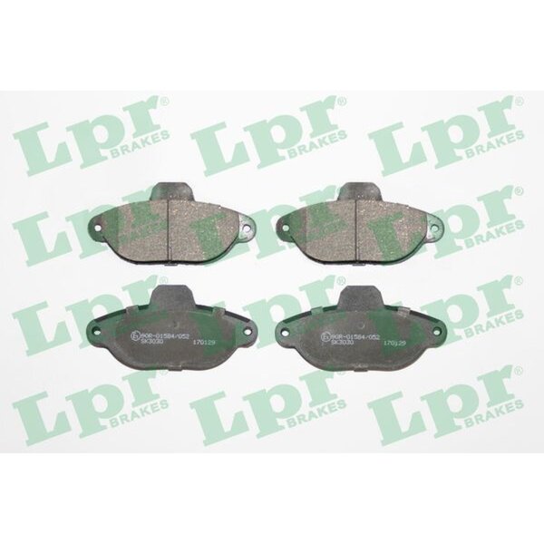 LPR 05P1191 Bremsbelagsatz, Scheibenbremse