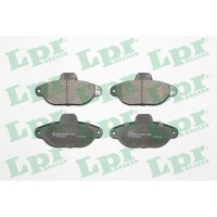 LPR 05P1191 Bremsbelagsatz, Scheibenbremse