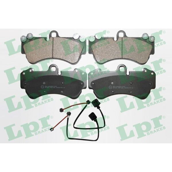 LPR 05P1226A Bremsbelagsatz, Scheibenbremse
