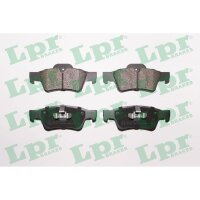 LPR 05P1254 Bremsbelagsatz, Scheibenbremse