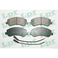 LPR 05P1260 Bremsbelagsatz, Scheibenbremse
