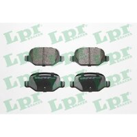 LPR 05P1265 Bremsbelagsatz, Scheibenbremse