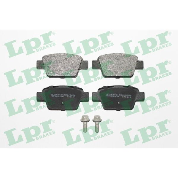 LPR 05P1269 Bremsbelagsatz, Scheibenbremse