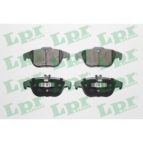 LPR 05P1274 Bremsbelagsatz, Scheibenbremse